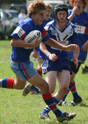 St. John's Bosco v Engadine Dragons U16A's iN aCTioN rnd 2 (Photo's : ourfooty media)