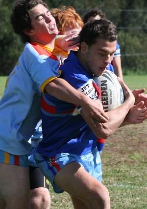 De La (2) v Engadine Dragons Rnd 3 aCTioN FoTo'S (Photo's : ourfooty media)