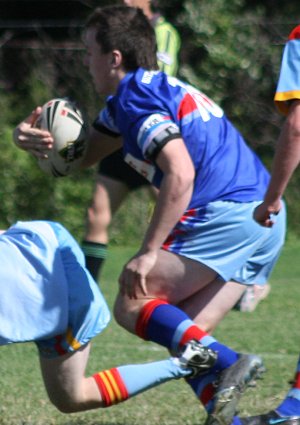 De La (2) v Engadine Dragons Rnd 3 aCTioN FoTo'S (Photo's : ourfooty media)