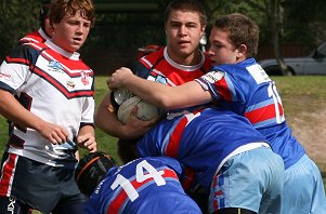 Menai Rooster v Engadine Dragons U16A's Rnd 4 ACTioN (Photo's : ourfooty media)