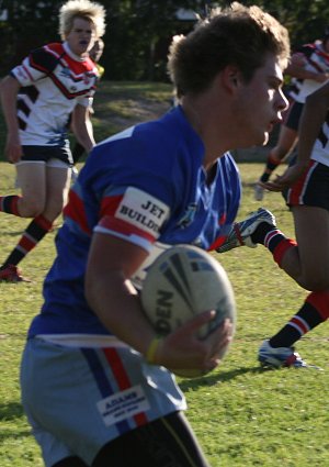 Menai Roosters v Engadine Dragons Rnd 6 U16A's ACTioN (Photo's : ourfooty media)