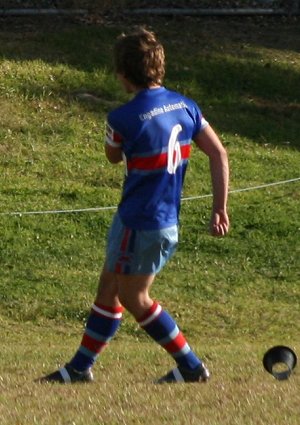 Brad Ring converts his own try - Menai Roosters v Engadine Dragons Rnd 6 U16A's ACTioN (Photo's : ourfooty media)