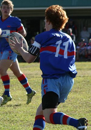 Jake Brennan - Menai Roosters v Engadine Dragons Rnd 6 U16A's ACTioN (Photo's : ourfooty media)