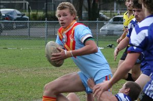 Luke Manahan had a top game - De La Salle v St. John's Bosco U16A's Rnd 8 aCTioN (Photo's : ourfooty media)