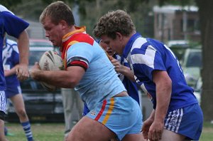 Zac Wedersweiler bursts thru - De La Salle v St. John's Bosco U16A's Rnd 8 aCTioN (Photo's : ourfooty media)
