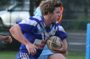 Gavan Beattie on the burst - De La Salle v St. John's Bosco U16A's Rnd 8 aCTioN (Photo's : ourfooty media)