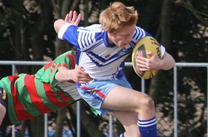 Sharks Knockout's Under 16's Grand Final - Engadine HS v Heathcote HS action (Photo : ourfooty media)