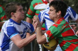 Sharks Knockout's Under 16's Grand Final - Engadine HS v Heathcote HS action (Photo : ourfooty media)