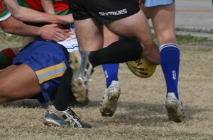 Sharks Knockout's Under 16's Grand Final - Engadine HS v Heathcote HS action (Photo : ourfooty media)