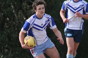 Sharks Knockout's Under 16's Grand Final - Engadine HS v Heathcote HS action (Photo : ourfooty media)