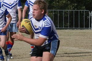 Sharks Knockout's Under 16's Grand Final - Engadine HS v Heathcote HS action (Photo : ourfooty media)