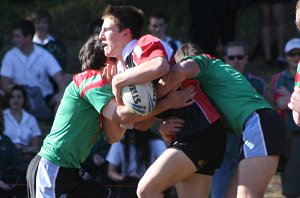 NSWCHS University Shield - Heathcote HS v Inverall HS (Photo : ourfootymedia)
