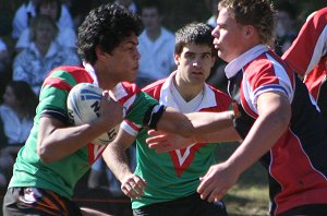 NSWCHS University Shield - Heathcote HS v Inverall HS (Photo : ourfootymedia)