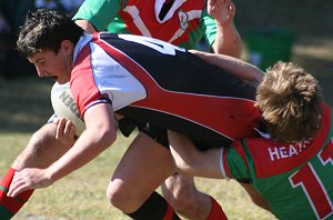NSWCHS University Shield - Heathcote HS v Inverall HS (Photo : ourfootymedia)