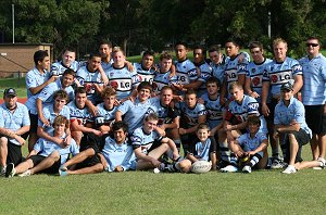 Cronulla Sharks Harold Matthew's Cup team after the final at the Crest (Photo : ourfooty media)