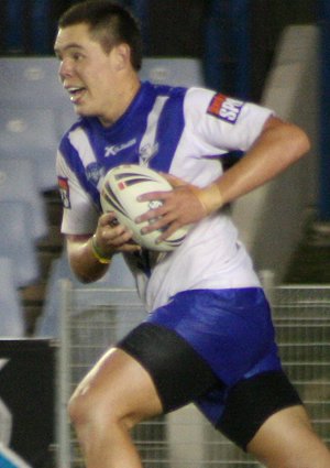 David Klemmer - 2009 Harold Matthews Cup Qtr Final ACTioN Canterbury Bulldogs v Townsville Stingers (Photo's : Steve Montgomery : OurFootyTeam.com) 