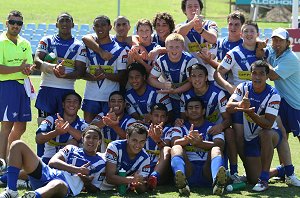 Canterbury Bulldogs U16's after at Shark Park ACTioN (Photo's : Steve Montgomery : OurFootyTeam.com) 