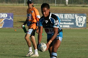 ACTION in the Bulldogs vs Sharks Matty's Cup trial game