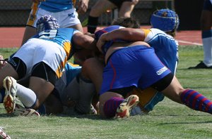 Does Jake Finn get the ball down ? - Knights v Titans SH Ball Finals - Rnd of 16 ACTioN FotTo'S (Photo's : ourfooty media)