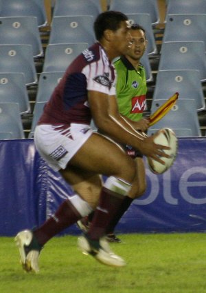 Quarter Final action Manly SeaEagles v Townsville Stingers (Photo : ourfooty media)