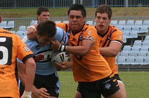 Sharks vs Tigers SG Ball Round 1 (Photo : ourfooty media) 