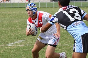 Cameron KING - Sharks v Dragons SG Ball Rnd 3 (Photo : ourfooty media)