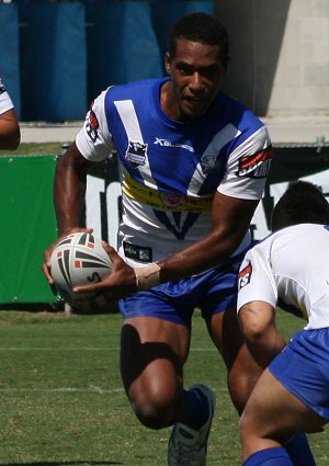 Ratu Tagive runs from his line - Sharks v Bulldogs Rnd 7 SG Ball ACTioN (Photo's : ourfooty media)