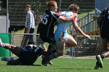 Cronulla Caringbah v De La Salle U17A Grand Final Action (Photo's : ourfootymedia)