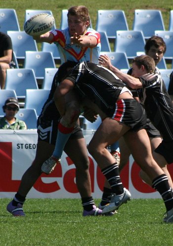 Cronulla Caringbah v De La Salle U17A Grand Final Action (Photo's : ourfootymedia)