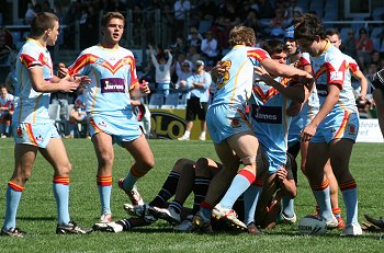 Cronulla Caringbah v De La Salle U17A Grand Final Action (Photo's : ourfootymedia)