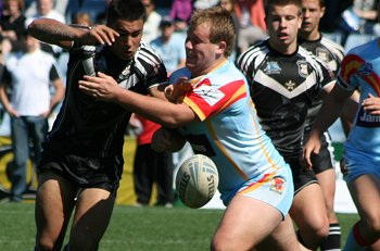 Cronulla Caringbah v De La Salle U17A Grand Final Action (Photo's : ourfootymedia)