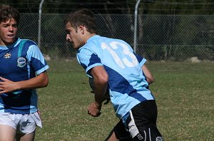 Woolooware HS v Sylvania HS Schoolboys Trophy action (photo's : ourfootymedia)