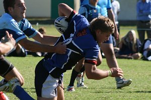 Woolooware HS v Sylvania HS Schoolboys Trophy action (photo's : ourfootymedia)