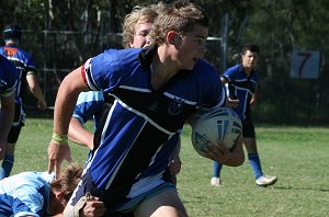 Woolooware HS v Sylvania HS Schoolboys Trophy action (photo's : ourfootymedia)