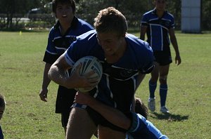 Woolooware HS v Sylvania HS Schoolboys Trophy action (photo's : ourfootymedia)