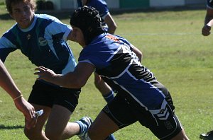 Woolooware HS v Sylvania HS Schoolboys Trophy action (photo's : ourfootymedia)