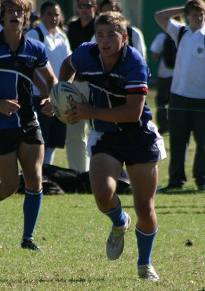 Reece DAVIDSON  - Woolooware HS v Sylvania HS Schoolboys Trophy action (photo's : ourfootymedia)