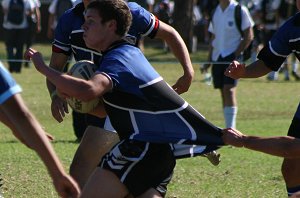 Woolooware HS v Sylvania HS Schoolboys Trophy action (photo's : ourfootymedia)