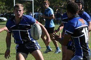 Woolooware HS v Sylvania HS Schoolboys Trophy action (photo's : ourfootymedia)