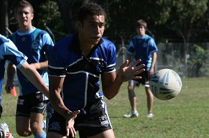 Woolooware HS v Sylvania HS Schoolboys Trophy action (photo's : ourfootymedia)