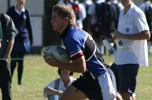 Woolooware HS v Sylvania HS Schoolboys Trophy action (photo's : ourfootymedia)