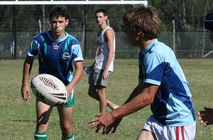 Woolooware HS v Sylvania HS Schoolboys Trophy action (photo's : ourfootymedia)