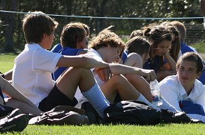 Woolooware HS v Sylvania HS Schoolboys Trophy action (photo's : ourfootymedia)