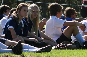 Woolooware HS v Sylvania HS Schoolboys Trophy action (photo's : ourfootymedia)