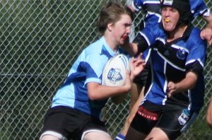 Woolooware HS v Sylvania HS Schoolboys Trophy action (photo's : ourfootymedia)