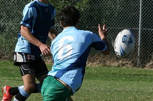 Woolooware HS v Sylvania HS Schoolboys Trophy action (photo's : ourfootymedia)