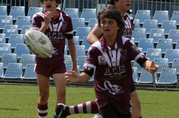 Cronulla Sharks Academy Under 13's v Burleigh BEARS action (Photo : ourfootymedia) 