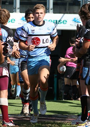 Cronulla Sharks v Sydney Roosters Under 17's Academy Match action (Photo's : ourfootymedia)