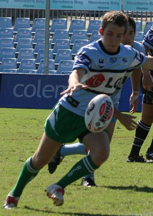 Cronulla Sharks v Sydney Roosters Under 17's Academy Match action (Photo's : ourfootymedia)