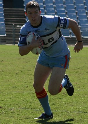 Cronulla Sharks v Sydney Roosters Under 17's Academy Match action (Photo's : ourfootymedia)